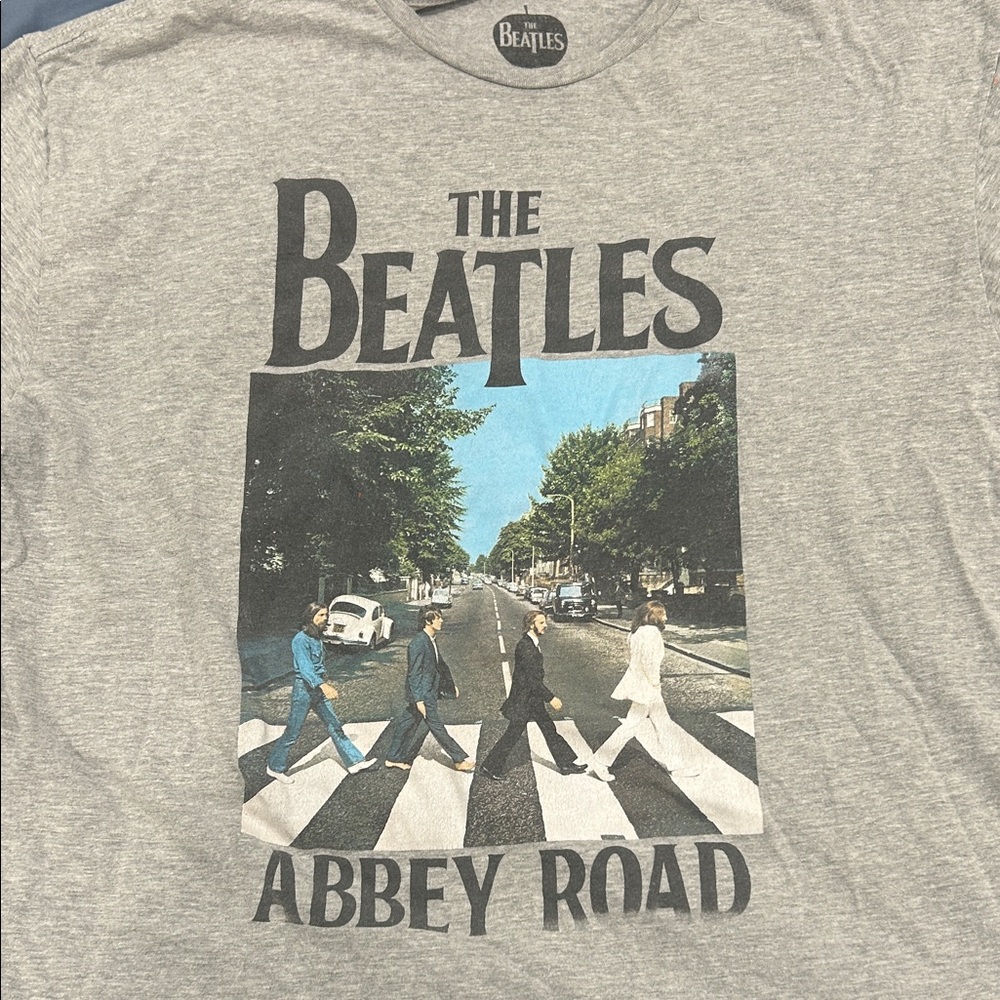 The Beatles Abbey Road Gray Kids Tee